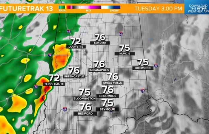 Here’s the best time to vote in central Indiana to avoid rain