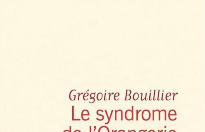 THE ORANGERY SYNDROME by Grégoire Bouillier