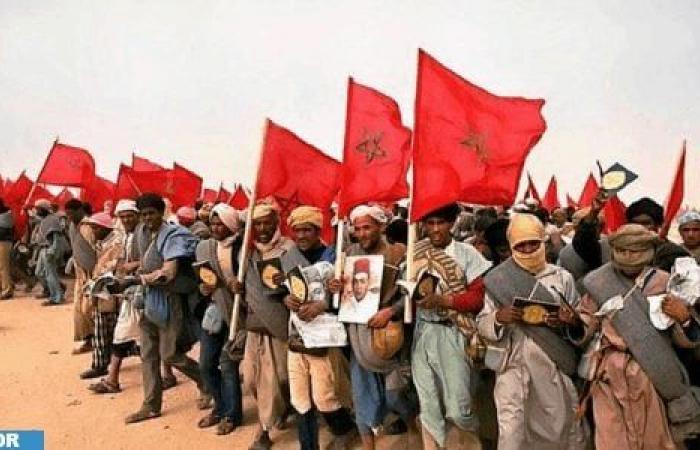 The 49th anniversary of the Green March…an embodiment of the most wonderful images of cohesion between the Alawite throne and the Moroccan people to complete national independence and achieve territorial unity.