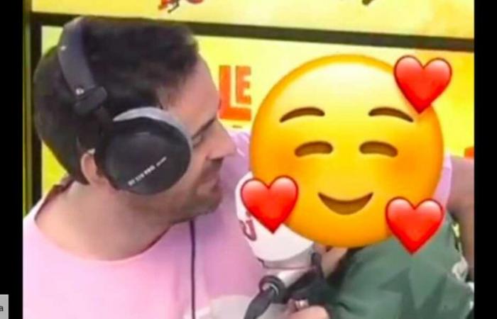 Camille Combal embarrassed, her son shows up live during her radio show: such a cute video!