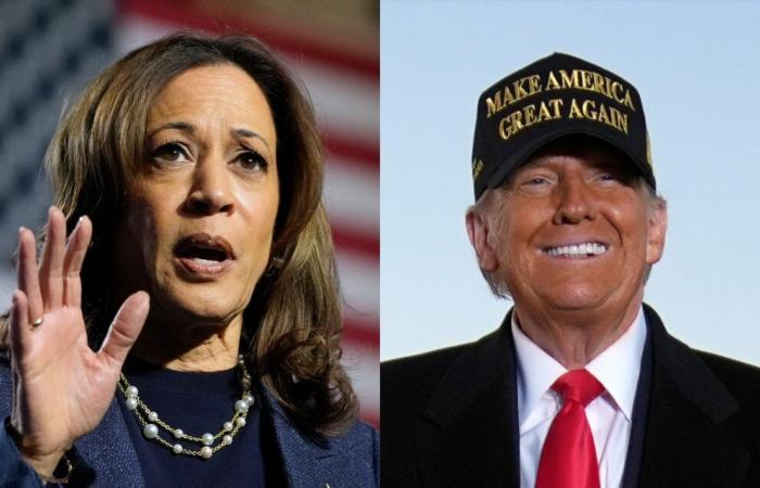 Harris vows to seek end to Gaza war, Trump’s tone darkens in final hours of campaign