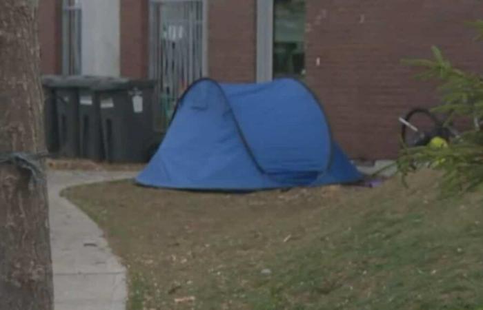 A possible overdose and a homeless encampment on the grounds of Maison Benoît Labre