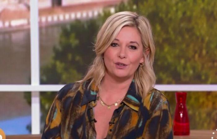 Flavie Flament reacts after a series of technical problems in Télématin (VIDEO)