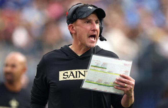 Saints fire coach Dennis Allen after seventh loss in row