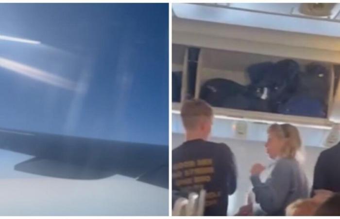 two planes full of passengers, including Belgians, turn around after seeing a “luminous object” in the sky, “the pilot mentioned one or more missiles”