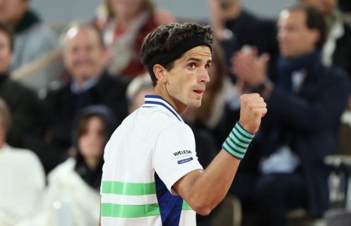 Pierre-Hugues Herbert and Quentin Halys in the second round of the ATP 250 in Metz