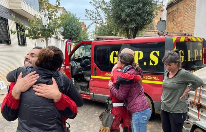 the shocking images of this firefighter from Lyon to Valence