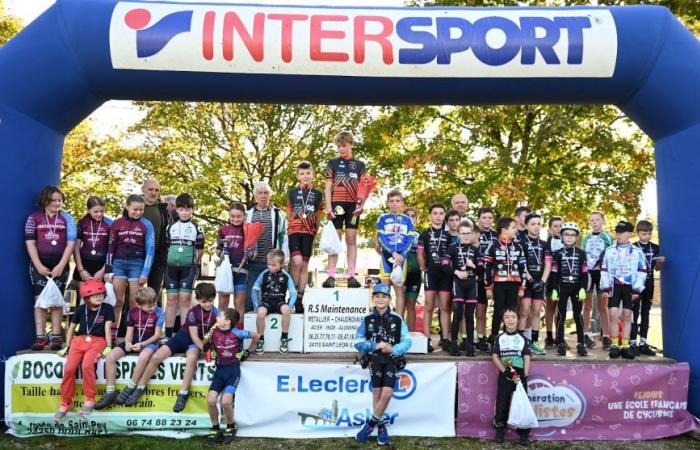 South Gironde – CYCLING — — Results, photos of the youth events (U 7 to U 17) of the Douchapt cyclo-cross