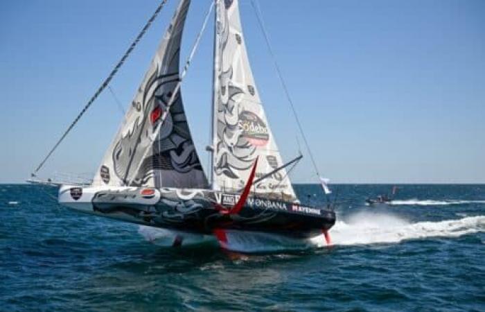 Maxime Sorel on his way to his second Vendée Globe