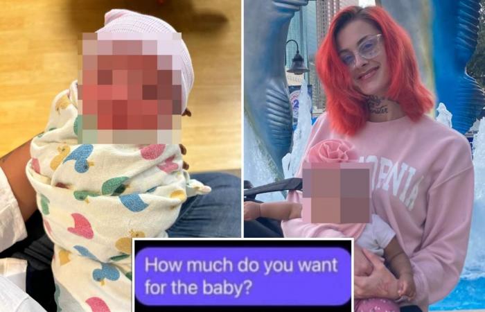 Texas mom Juniper Bryson charged with selling baby on Facebook