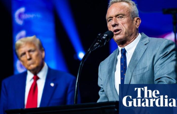 Trump indicates he is open to RFK Jr’s proposal to ban vaccines if elected | US elections 2024