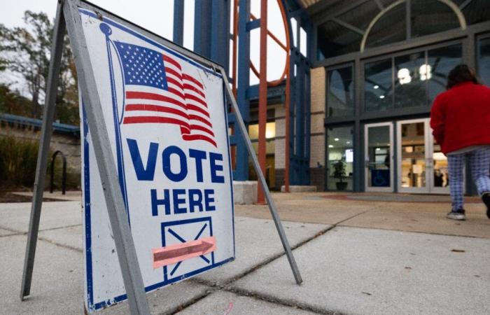 polling stations targeted by bomb threats, Russia singled out