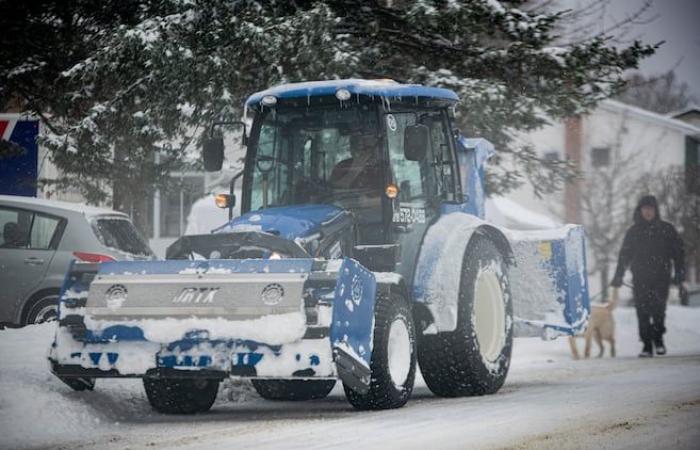 Snow plows have their notebooks already filled