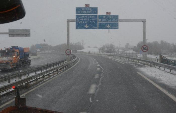 The winter road maintenance system is in place: the roads of Lozère ready to face the snow and cold