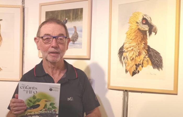 he drew the oriole on the cover of the book Des enfants du Fifo