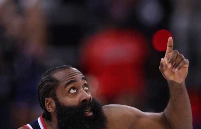 James Harden morphed into Kawhi Leonard for one play and stopped the Spurs all by himself