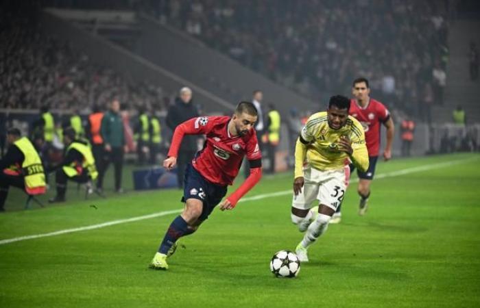 Lille holds off Juventus Turin in the Champions League