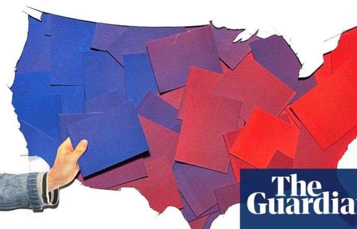 Red or blue? The bellwether counties that could swing the US election | US elections 2024