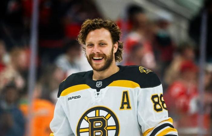 After being benched, Pastrnak does not shy away