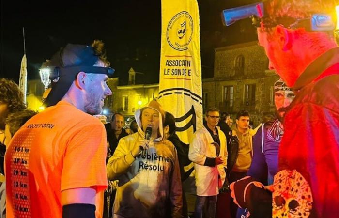 Between castles and ruins, the Mayenne Halloween Run enrages 500 runners