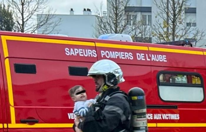 between scenes of panic and heroic gestures, the story of the rescue of residents trapped in their building in Chartreux