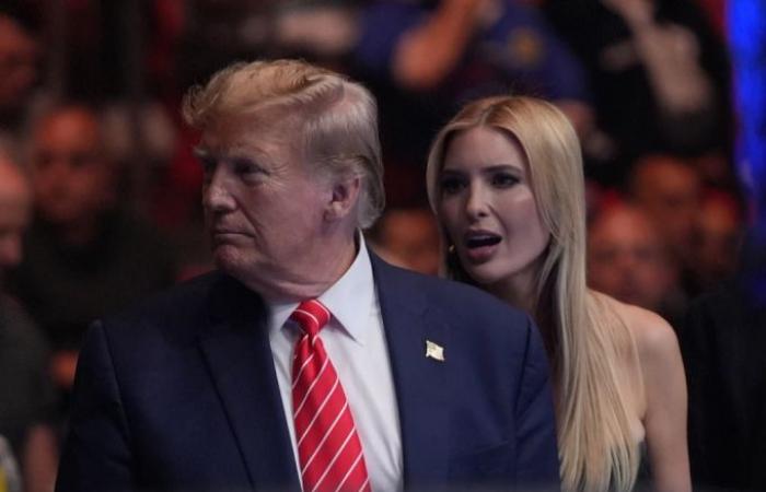 Melania and Ivanka were missing from his last appearance