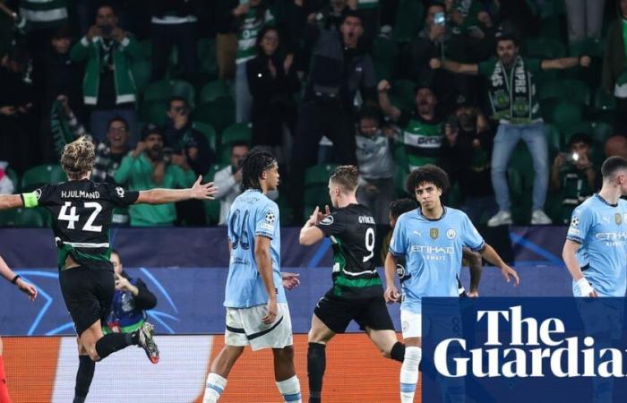 Rúben Amorim's Sporting hammer Manchester City with Gyökeres treble | Champions League