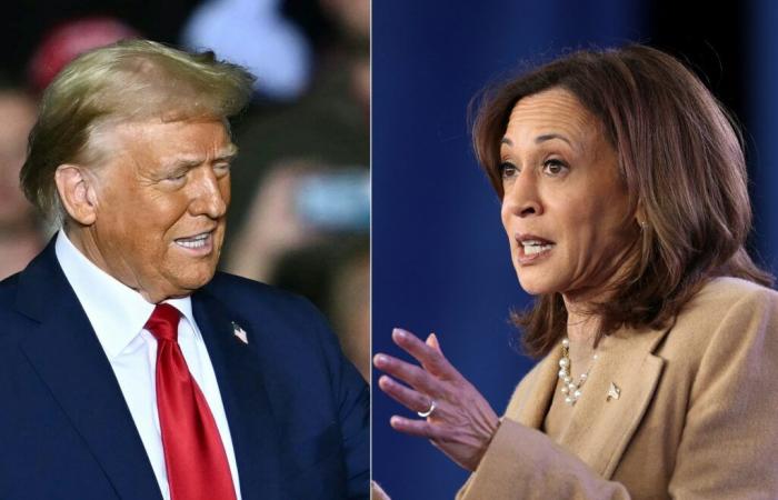 how to follow the Trump-Harris duel live in France