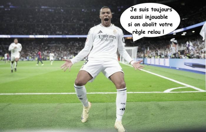 How many times will Kylian Mbappé be caught offside after his record Clasico?