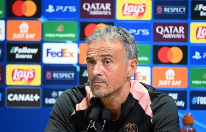 PSG-Atlético de Madrid, in the Champions League, “is not a decisive match” according to Luis Enrique