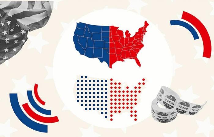 Discover the results of the presidential election in the United States live