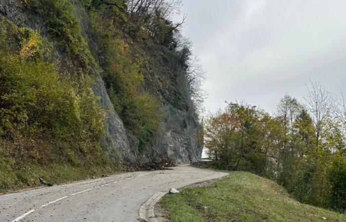 Haute-Savoie: in Cluses, work to secure the Huant cliff