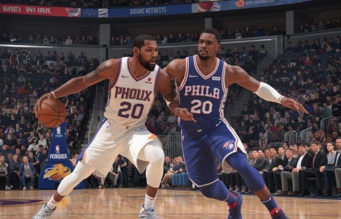 Phoenix Suns Win Close Game Against Philadelphia 76ers