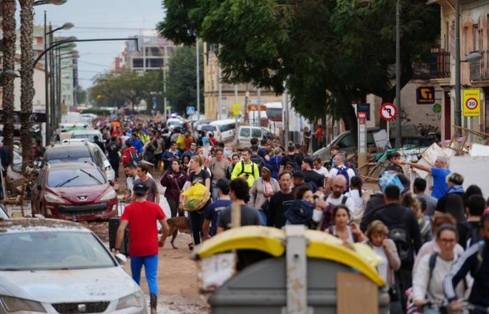 : Report Cycling in the mud, mutual aid and “canned goods and more canned goods”… In Spain, disaster victims manage as best they can to organize their daily lives