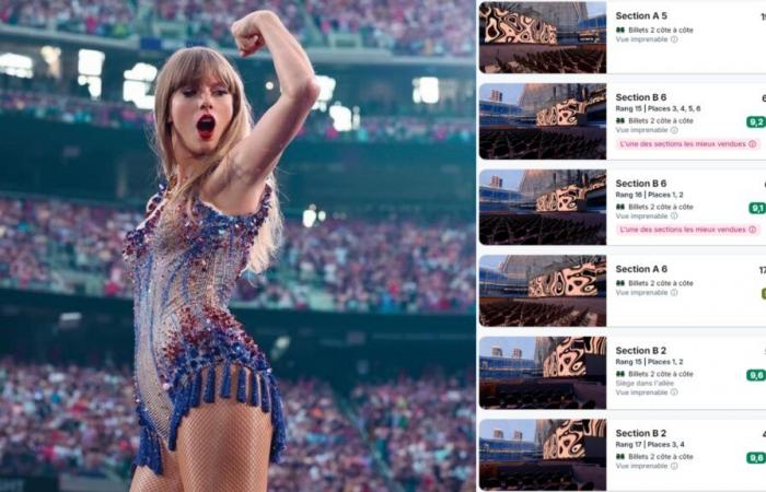 Resale ticket prices for Taylor Swift concerts in Canada are astronomical