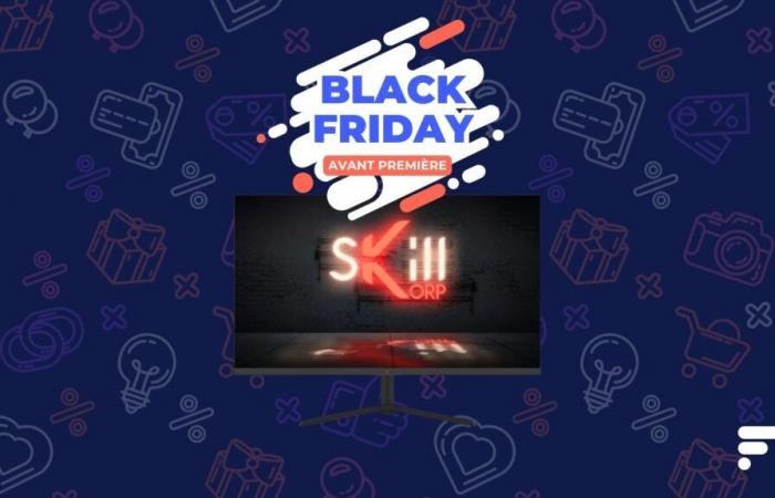 For less than €100, you have a great 24″ and 165 Hz gaming PC screen this pre-Black Friday