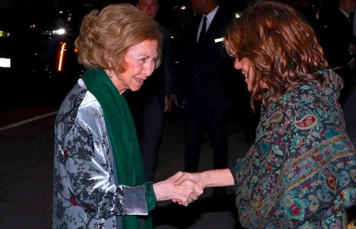 Queen Sofia’s trip to New York disrupted by the Valencia tragedy