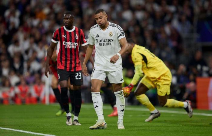 The nightmare continues for Mbappé and Real Madrid, swept away by AC Milan of a great Maignan