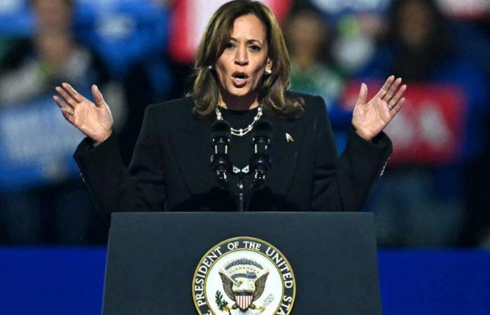 Kamala Harris says “every voice counts” during her latest rally