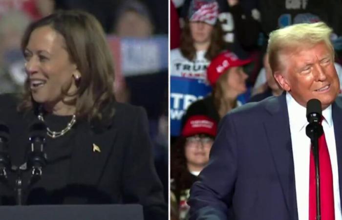 Trump, Vance cast votes as Harris returns to D.C. after final rally