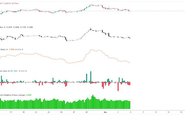 Bitcoin Drops Below $70,000! Analysis Of November 5, 2024