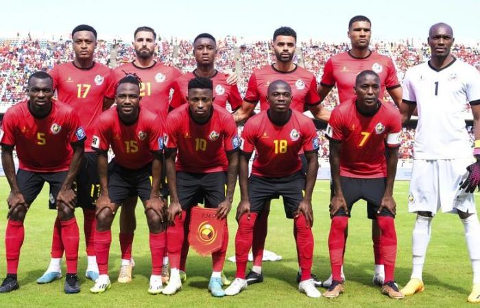 The selection of Mozambique to face Mali