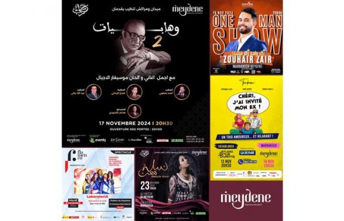 Music, culture and laughter Meydene offers a dazzling program in November 2024 – Today Morocco