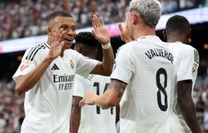 Mbappe leads Real Madrid’s attack against Milan in the Champions League