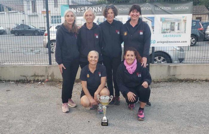 La Joyeuse Pétanque Arignacoise wins the Ariège Club Cup