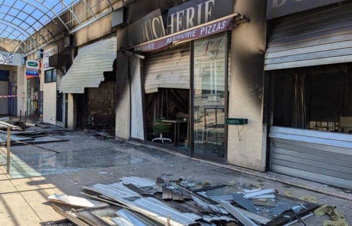 Nîmes: six people in police custody, suspected of being involved in the fire at the Pissevin police station