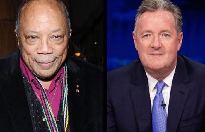 Piers Morgan pays touching tribute to Quincy Jones