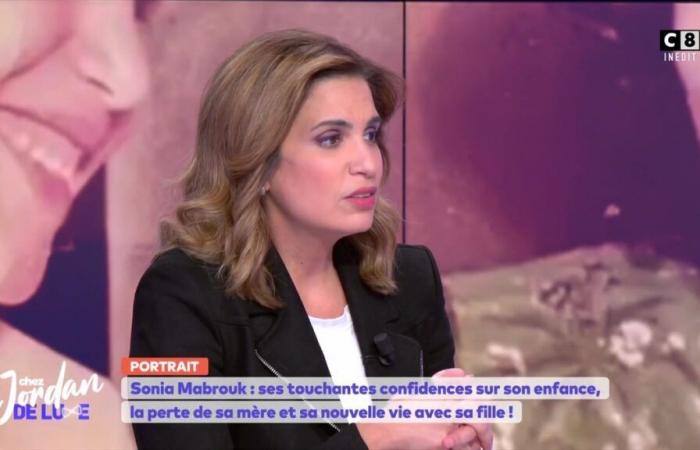 “This photo is complicated”: Sonia Mabrouk on the verge of tears at Jordan De Luxe