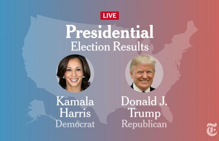 2024 Presidential Election Results Live: Harris vs. Trump