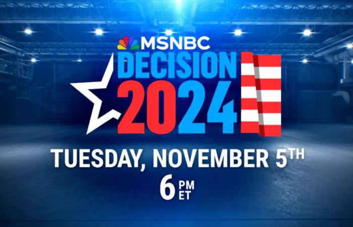 MSNBC – Decision 2024 Election Coverage